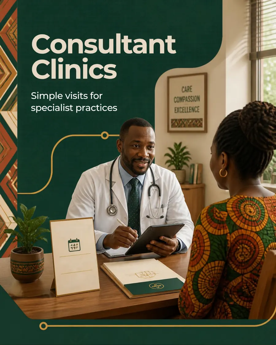 Consultant Clinics — Ecare HMIS