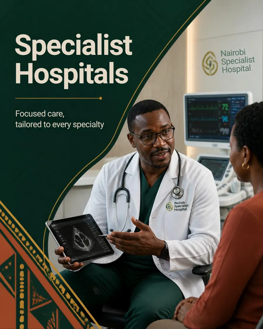 Specialist Hospitals — Ecare HMIS